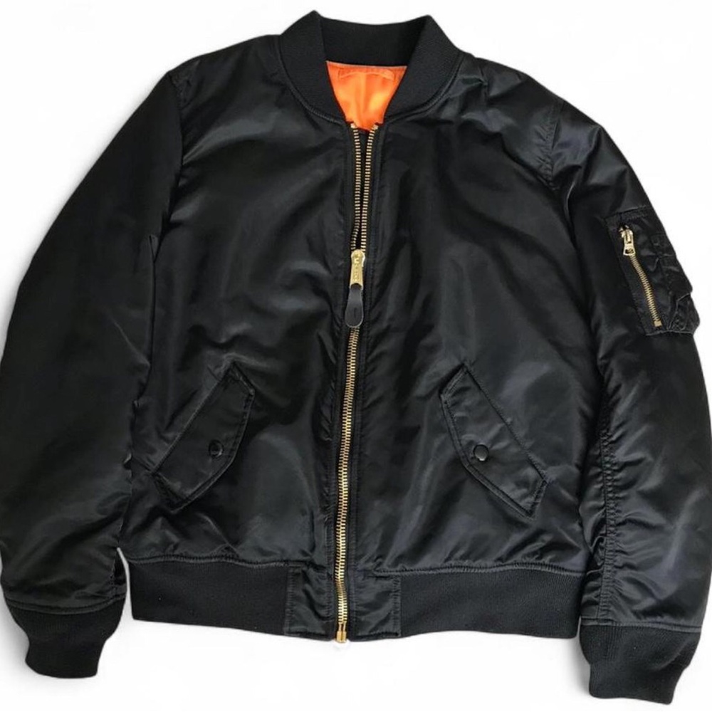 Alpha Industries MA-1 Flight Bomber Jacket | Black | Size XXLarge